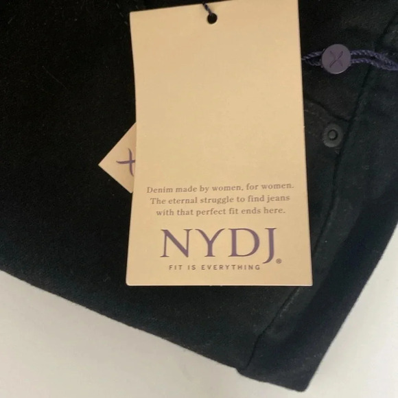 NYDJ Black Slim Lift Tuck Jeans - Picture 7 of 10